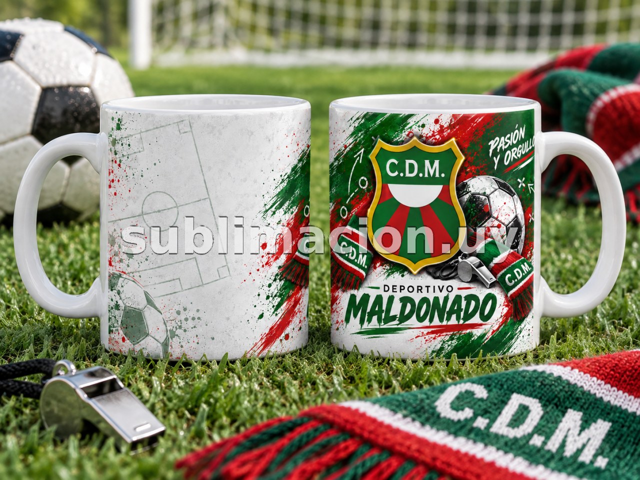 Taza de Deportivo Maldonado Personalizable (Mod 2)