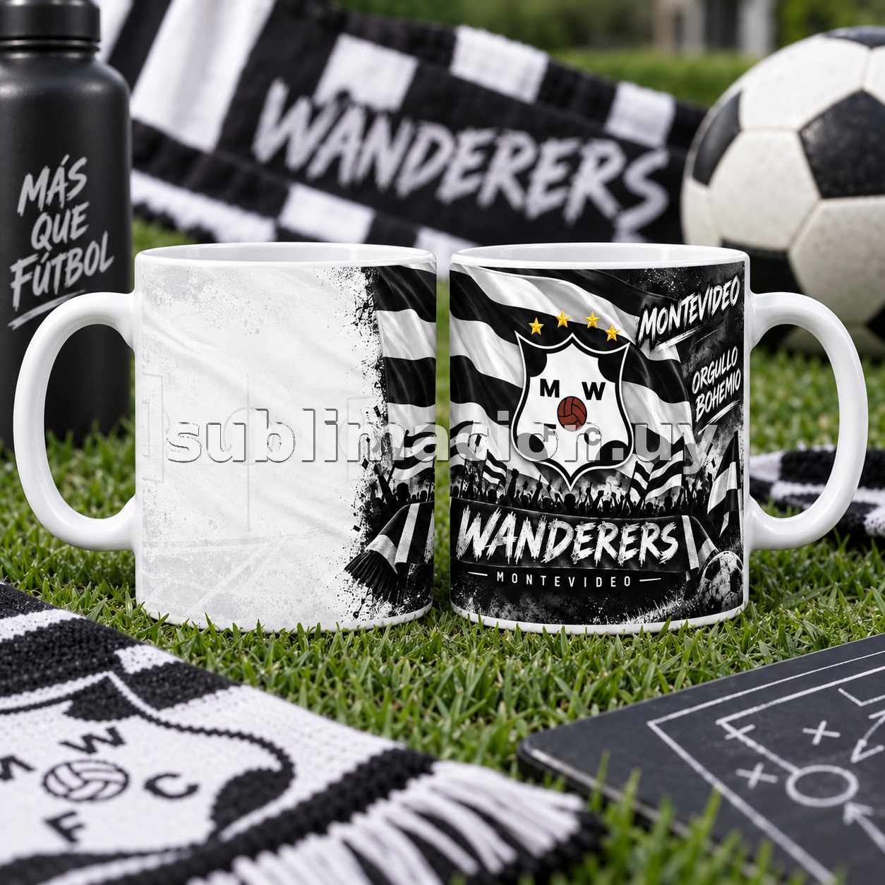 Taza de Wanderers Personalizable (Mod 2)