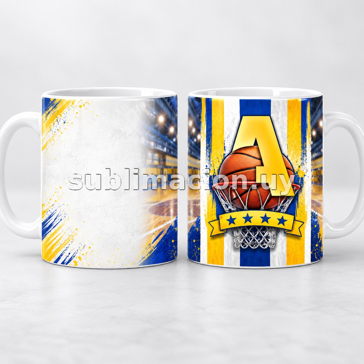Taza de Auriblanco Personalizable (Mod 2)