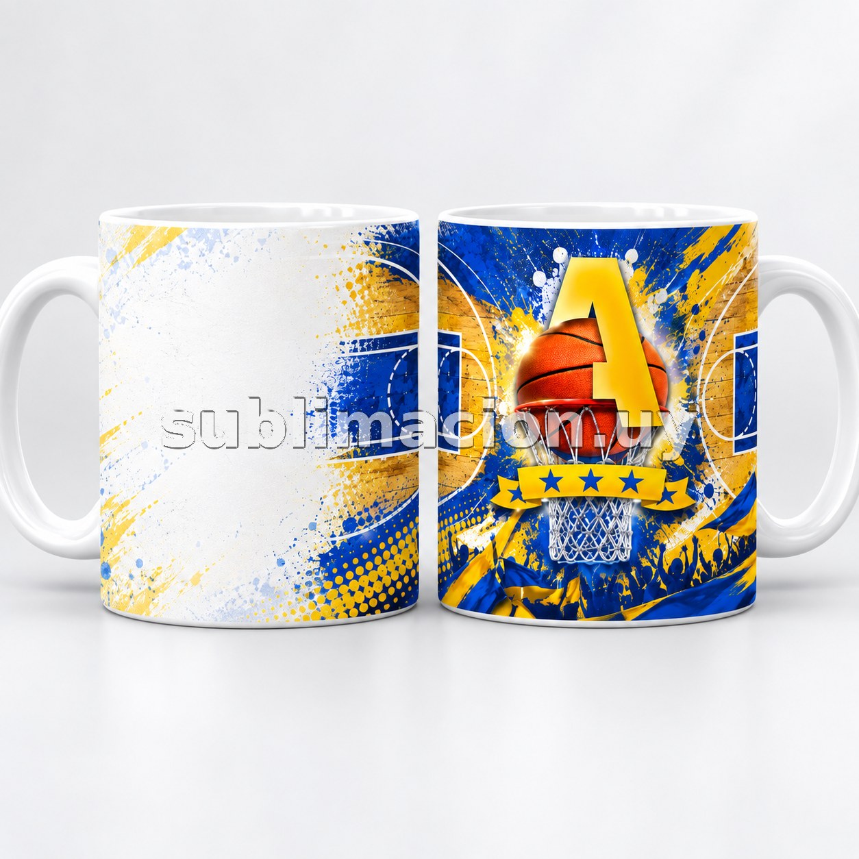 Taza de Auriblanco Personalizable (Mod 3)