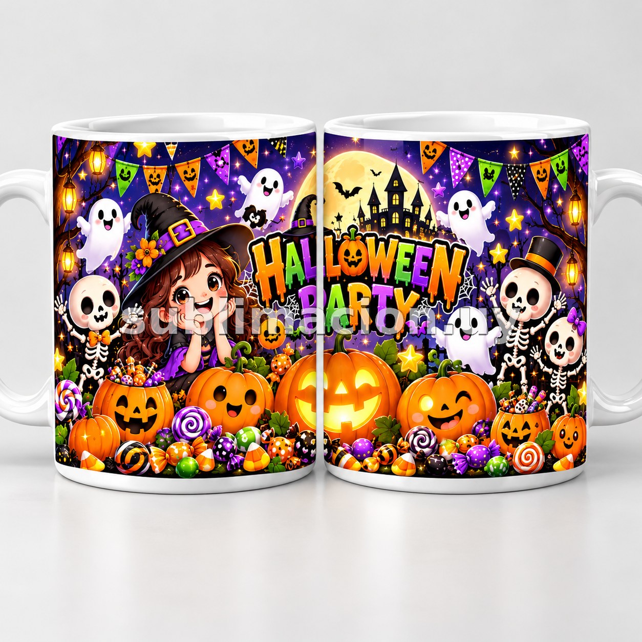 TAZAS DE HALLOWEEN (Mod 9)